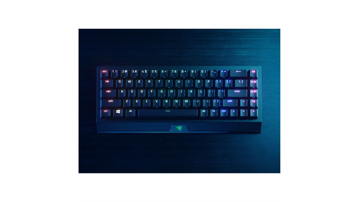 Razer、小型ワイヤレスキーボード「BlackWidow V3 Mini