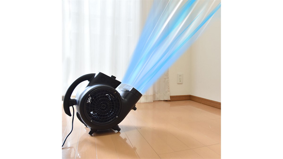 新品 THANKO ストームファンモナイト　強力送風機 超強力！台風クラスの床用送風機「ストームファンモナイト