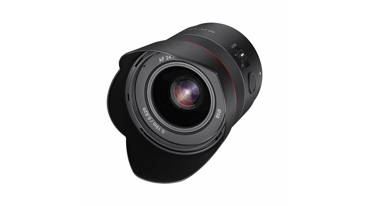 SAMYANG AF 24/1.8 FE 単焦点レンズ 58mmフィルター径 Samyang 24mm f/1.8 AF Compact Lens for Sony E SYIO2418-E B&H