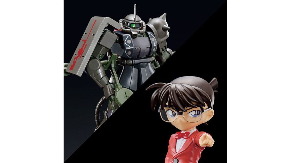 ENTRY GRADE 江戸川コナン(シャア専用ザクIIカラー)＆HG 1