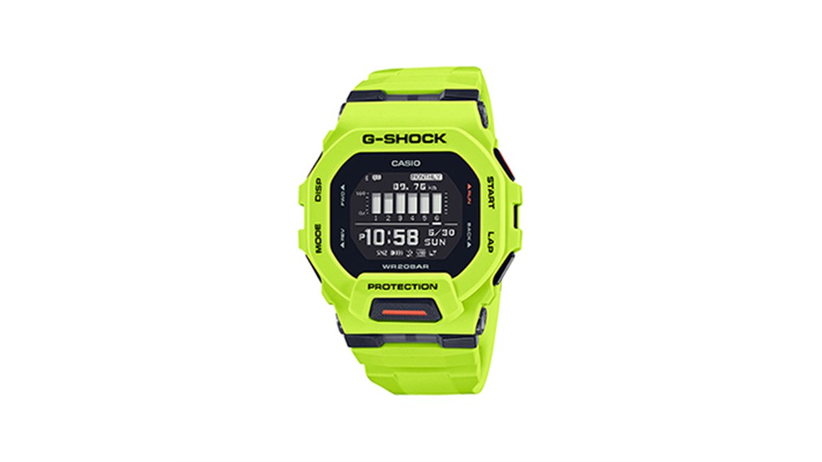 スマホ連携「G-SHOCK」より、角型ケース採用「G-SQUAD GBD-200