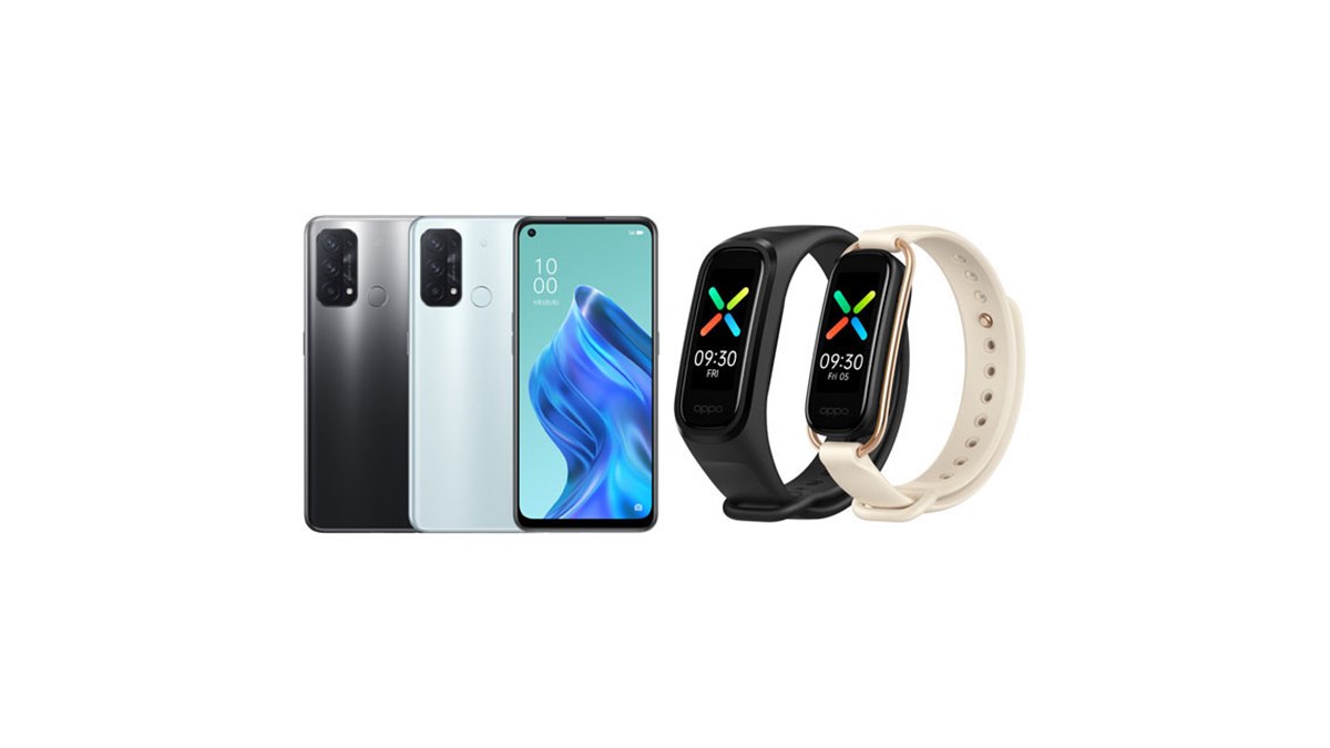 楽天モバイル、5Gスマホ「OPPO Reno5 A」とスマートバンド「OPPO