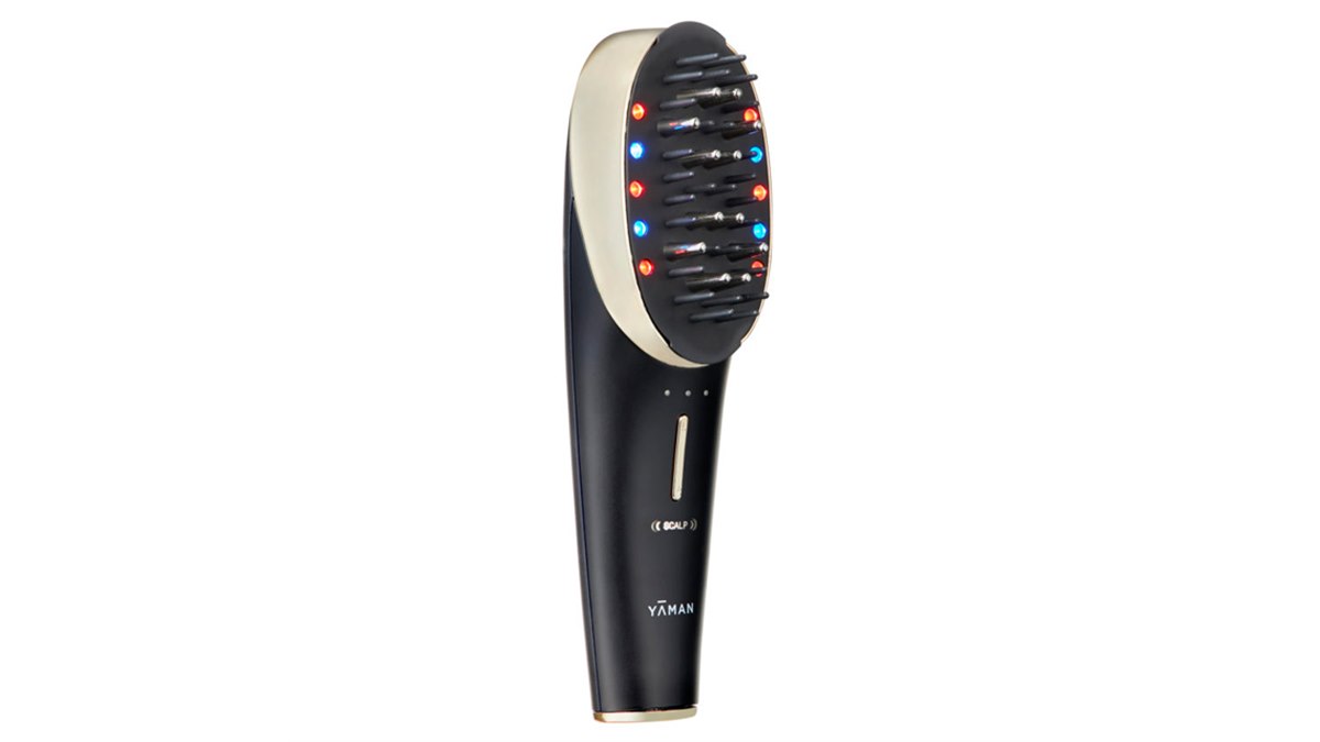 【美品】YAMAN ヴェーダ スカルプブラシ PSM-110B ヤーマン、ブラシ型美顔器「ヴェーダスカルプブラシBS for Salon