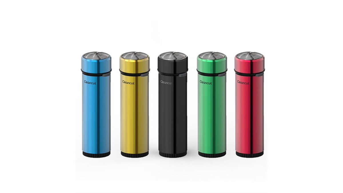 マクセル、乾電池式コンパクトシェーバー「Cleancut」限定5色セットを