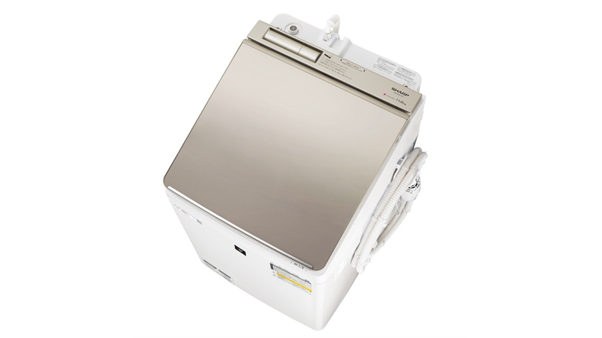 SHARP 洗濯乾燥機 ES-PW11D ホワイト プラズマクラスター Amazon | シャープ SHARP 洗濯機 洗濯乾燥機 ES-PW11F-N ガラストップ