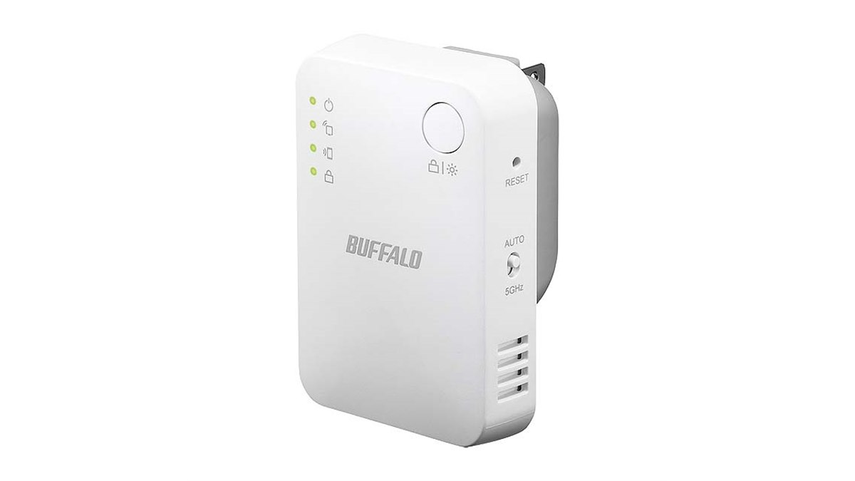 バッファロー、11acに対応した無線LAN中継機「WEX-733DHP2
