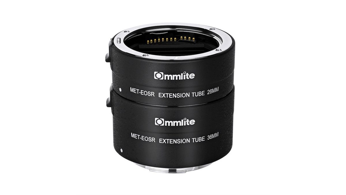 Commlite、キヤノンRF用の電子接点付き接写リング「CM-MET-EOS R Commlite、キヤノンRF用の電子接点付き接写リング「CM-MET-EOS R
