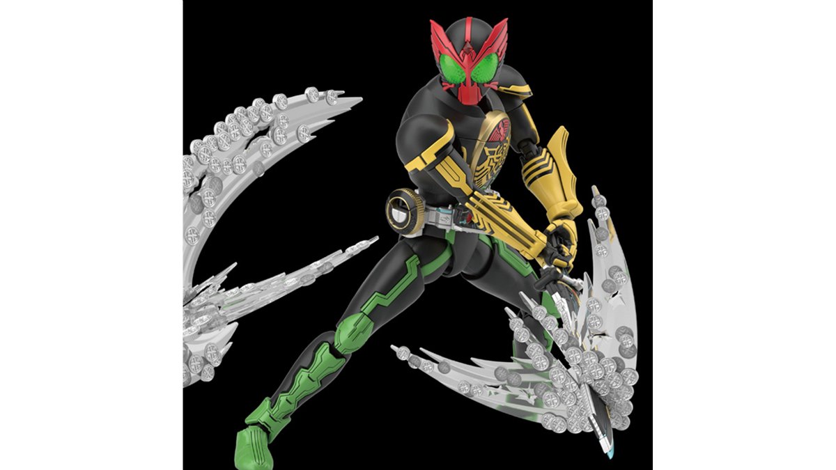 仮面ライダーオーズ」タトバコンボがプラモ化、「セルメダル 