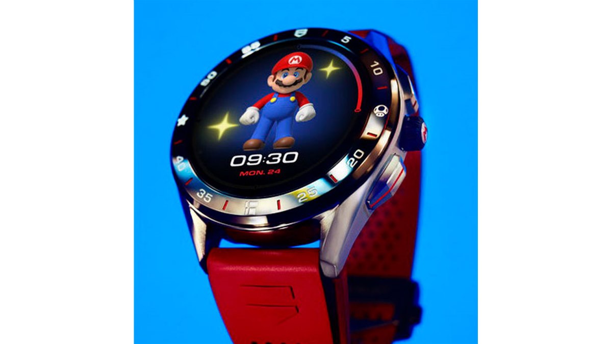 タグ・ホイヤー×スーパーマリオ」のコラボスマートウォッチが
