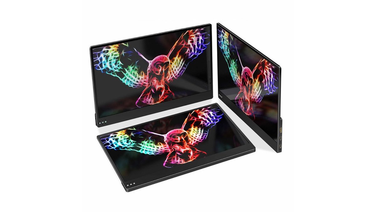 Quintokuta、USB Type-C/Mini HDMI対応のポータブル液晶ディスプレイ2