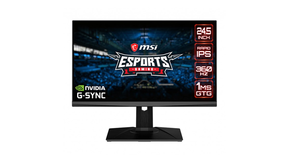 MSI、360Hz駆動を実現した24.5型ゲーミング液晶「Oculux NXG253R