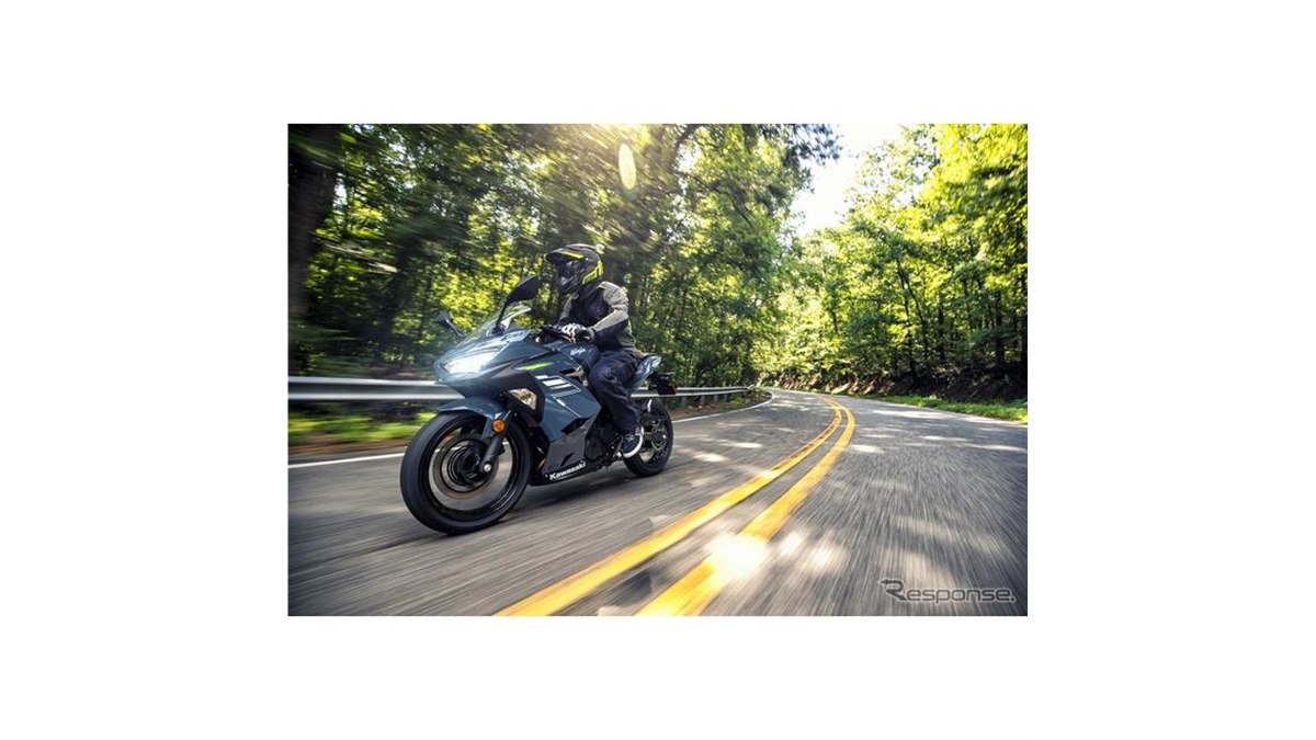 カワサキ Ninja 250/400、2022年モデルを発表…カラー