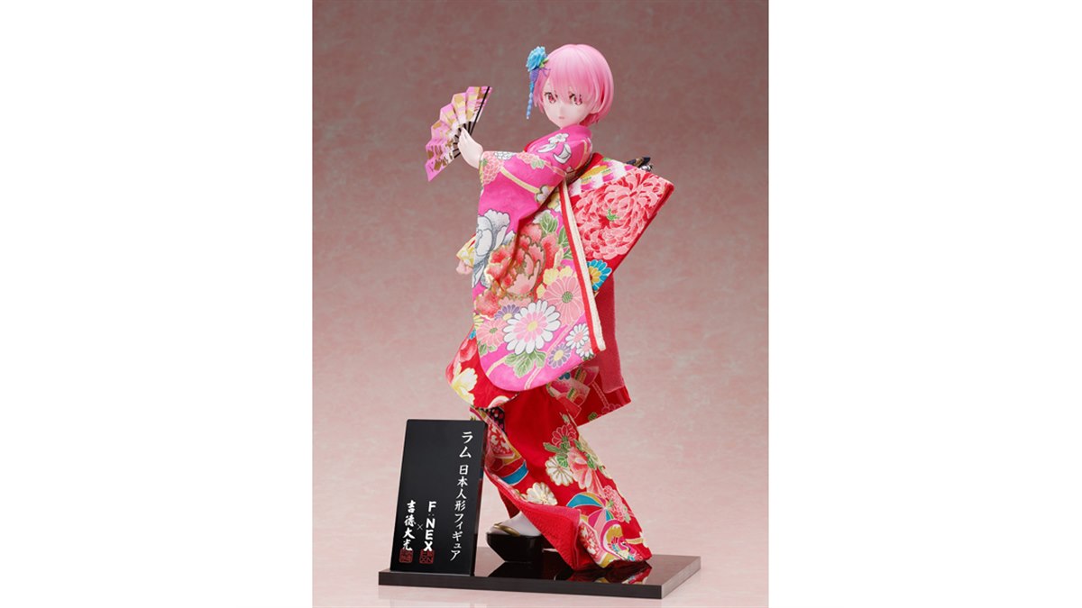 吉徳×F:NEX  ラム　日本人形　1/4スケールフィギュア Amazon.co.jp: 吉徳×F:NEX レム ラム 日本人形 1/4スケール 専用