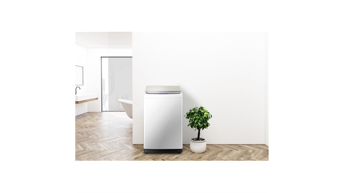 ハイセンス、洗剤・柔軟剤の自動投入機能を搭載した10kg全自動洗濯機