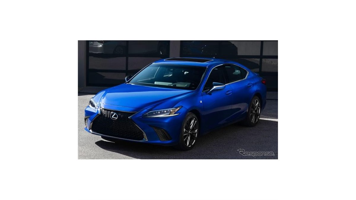 レクサス ES 改良新型に「Fスポーツ」、スポーティ性を強化…今秋米国