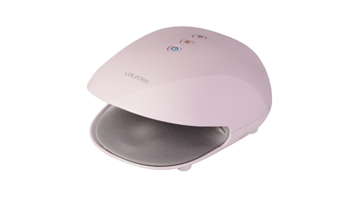 LOURDES ルルド　ハンドケア　AX-HPL1806ホワイト アテックス、指を1本ずつ包むハンドマッサージャー「ルルド ハンドケア