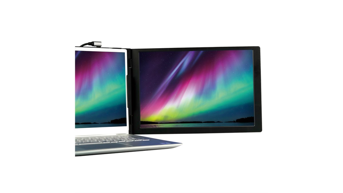 ケンコー、ノートPCで2画面作業できる13型サブ液晶を本日10/22発売