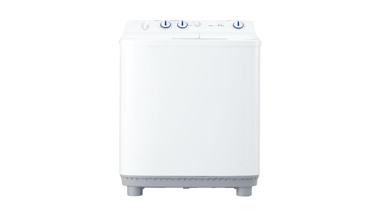 ハイアール、洗濯と脱水を同時にできる二槽式洗濯機「JW-W45F」「JW