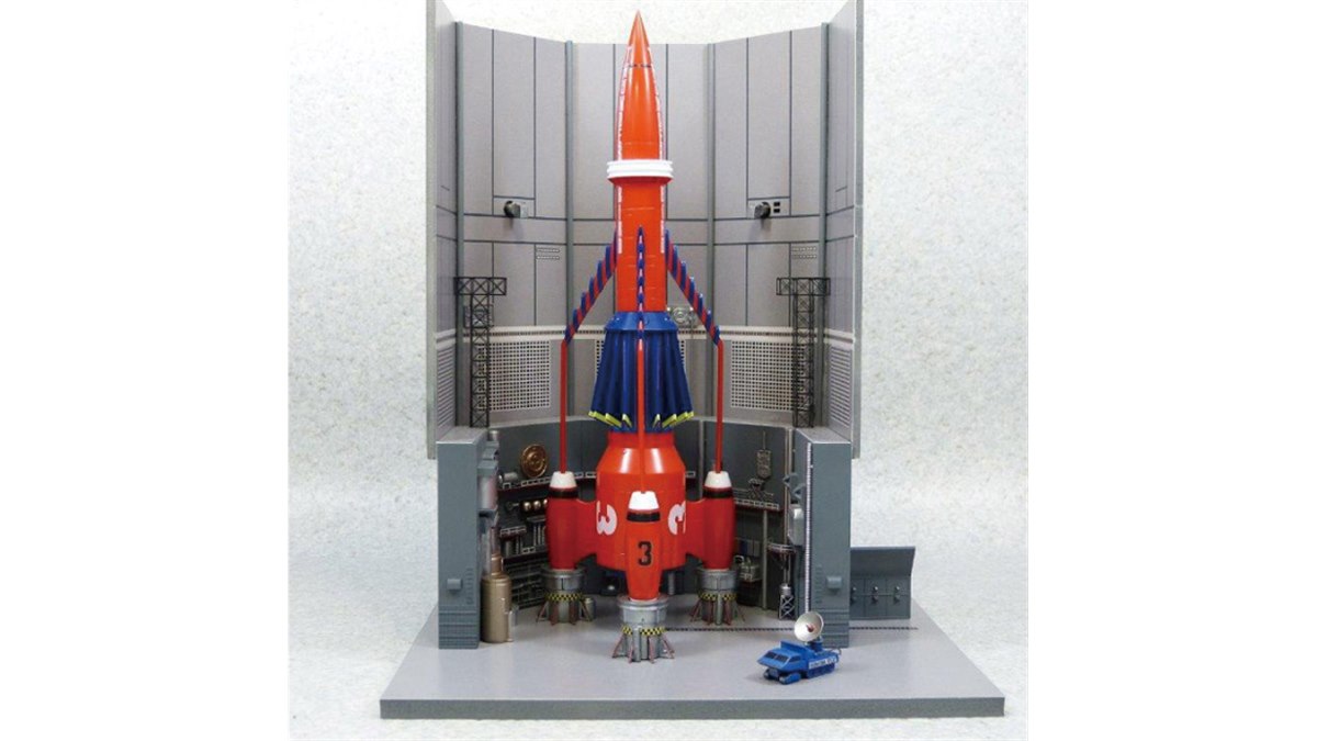 AOSHIMA、「サンダーバード3号」搭乗シーンを再現できる1/350