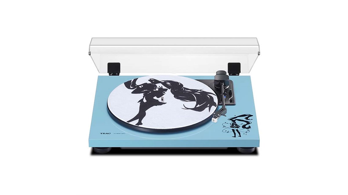 TEAC、非売品LPが付属した初音ミク仕様ターンテーブル「TN-180BT-MIKU 