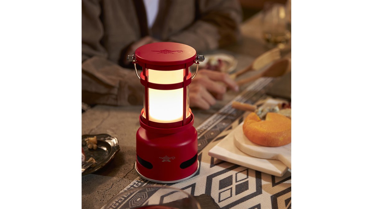 Aladdin、「ブルーフレーム」デザインのランタン型Bluetoothスピーカー