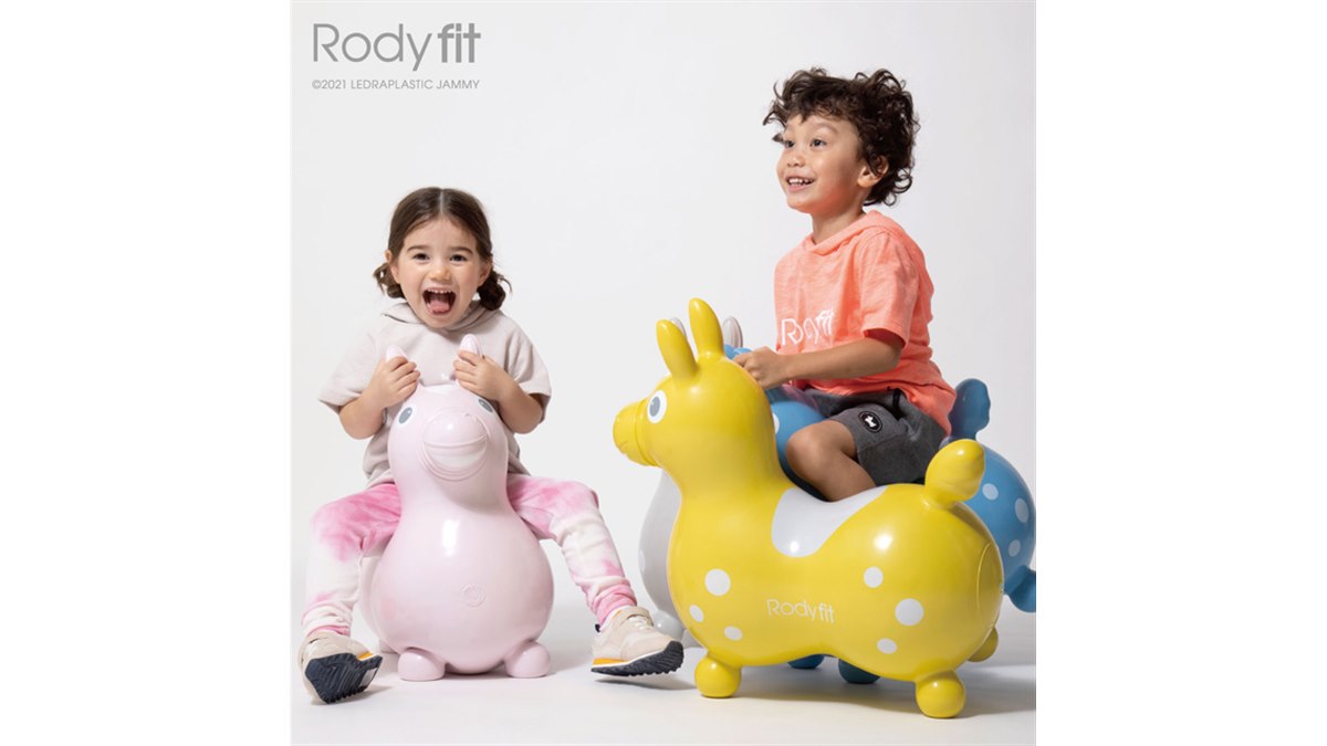 乗用玩具「ロディ」が新シリーズ「Rody fit」発表、うっすらパール入り