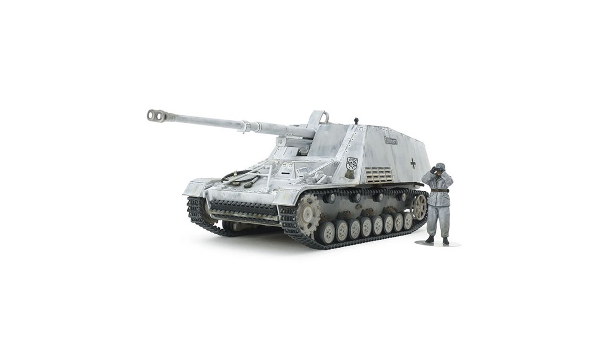 タミヤ1/35スケール  ドイツ軍重対戦車自走砲 ナースホルン 1/35 ドイツ 重対戦車自走砲 ナースホルン: スケールモデル