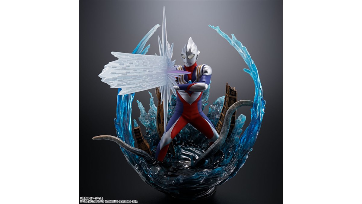 ウルトラマンティガ」最終話のガタノゾーアとの激戦を全高20cmで