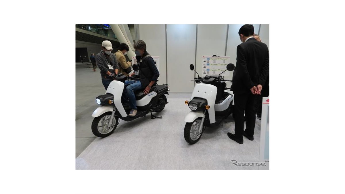 業務用電動バイクBIZMO II(ビズモツー)実動 ギア、ベンリィ風 BENLY e: | Honda公式サイト