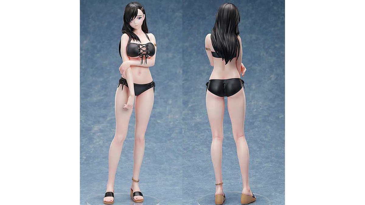 BURN THE WITCH」“シックなブラックの水着姿“新橋のえるが1/4スケール