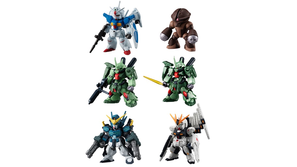 食玩「FW GUNDAM CONVERGE 10周年」第2弾、「νガンダム」を特別弾仕様で復刻 - 価格.com