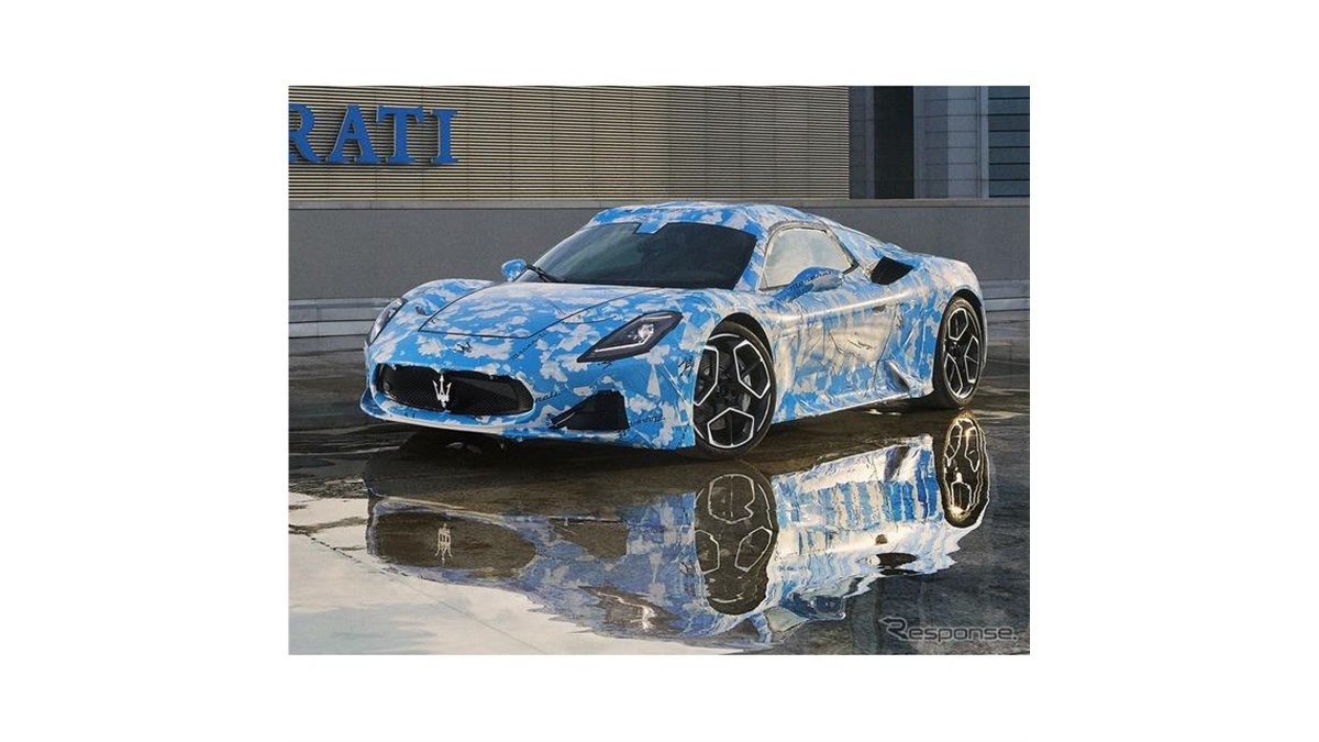 マセラティの新型スーパーカー『MC20』、コンバーチブル開発中