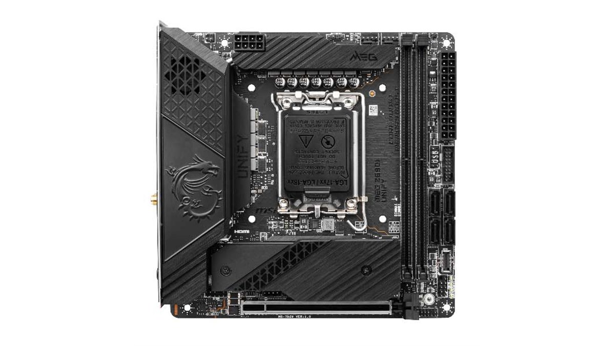 MSI、「Intel Z690」を搭載したMini ITXマザー「MEG Z690I UNIFY