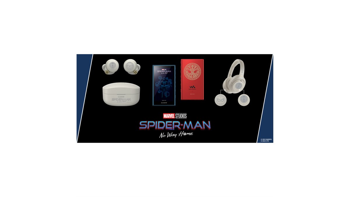 SONY ソニーWF-1000XM4 スパイダーマンモデル スパイダーマン最新作コラボ「WF-1000XM4」やウォークマン - AV