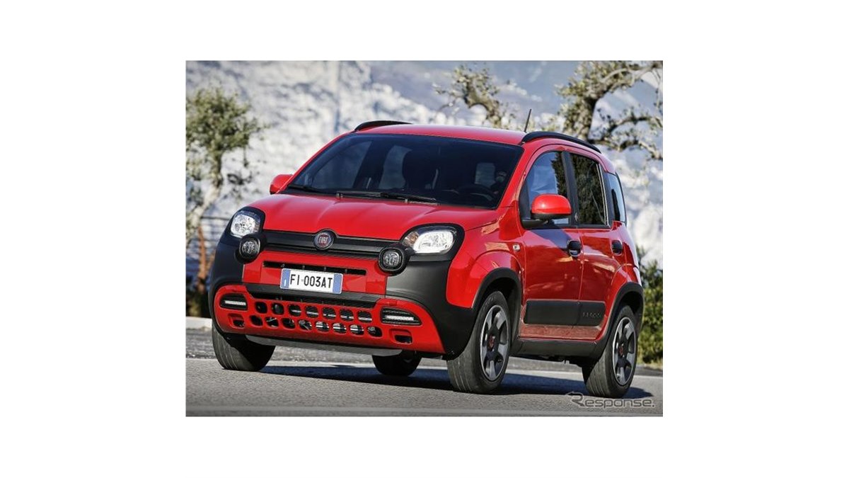 フィアット パンダ に新型コロナやエイズ医療支援の「RED」…欧州発表