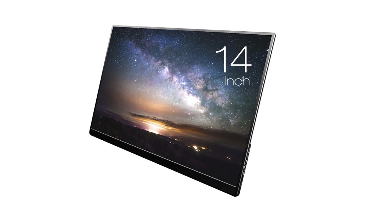 ユニーク、32,800円の14型フルHDモバイル液晶「UQ-PM14FHDNT2」を本日2
