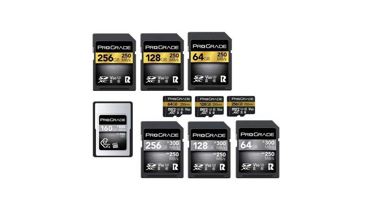 その他 ProGrade Digital CFexpress 256GB ProGrade Digital's New Products Give Users Speed and Space
