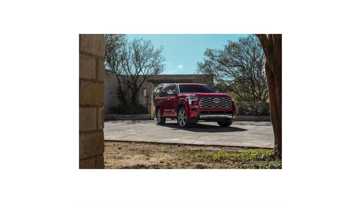 トヨタ セコイア 新型…頂点キャップストーン［詳細写真］ - 価格.com