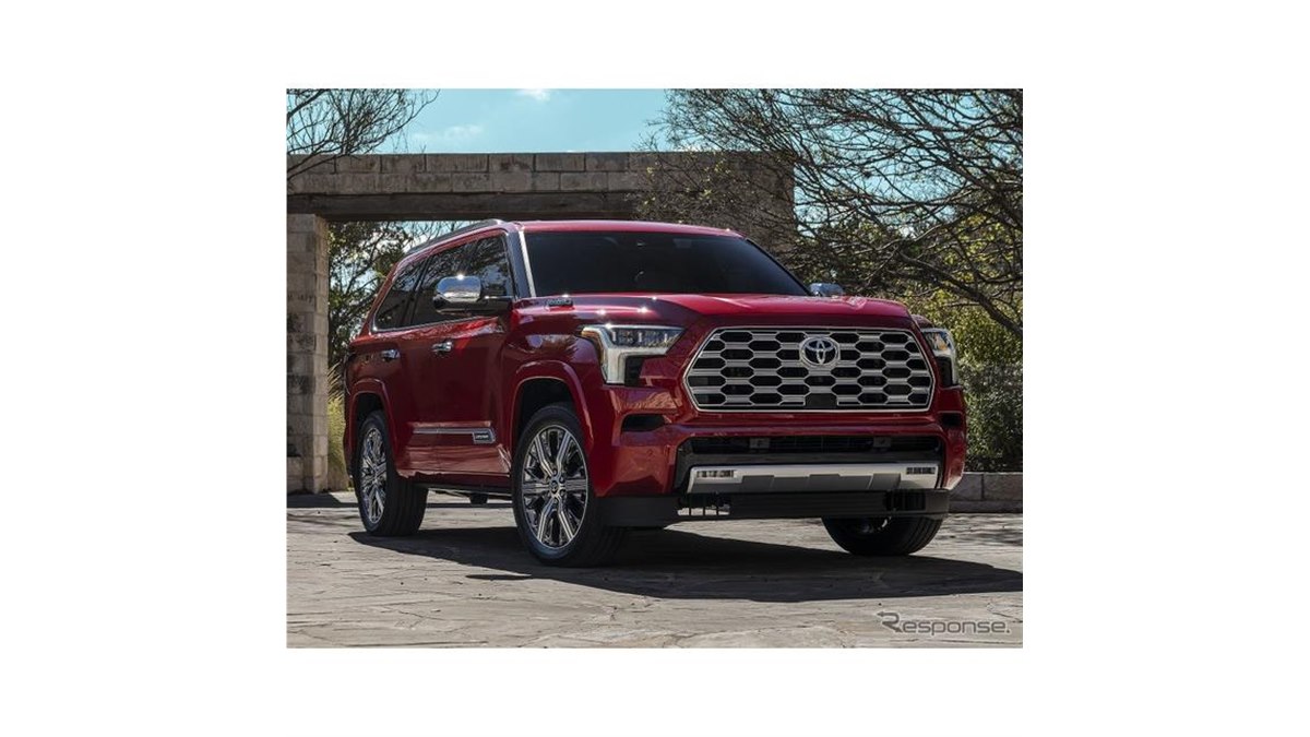 トヨタ セコイア 新型にラグジュアリーSUV…キャップストーン仕様を米国