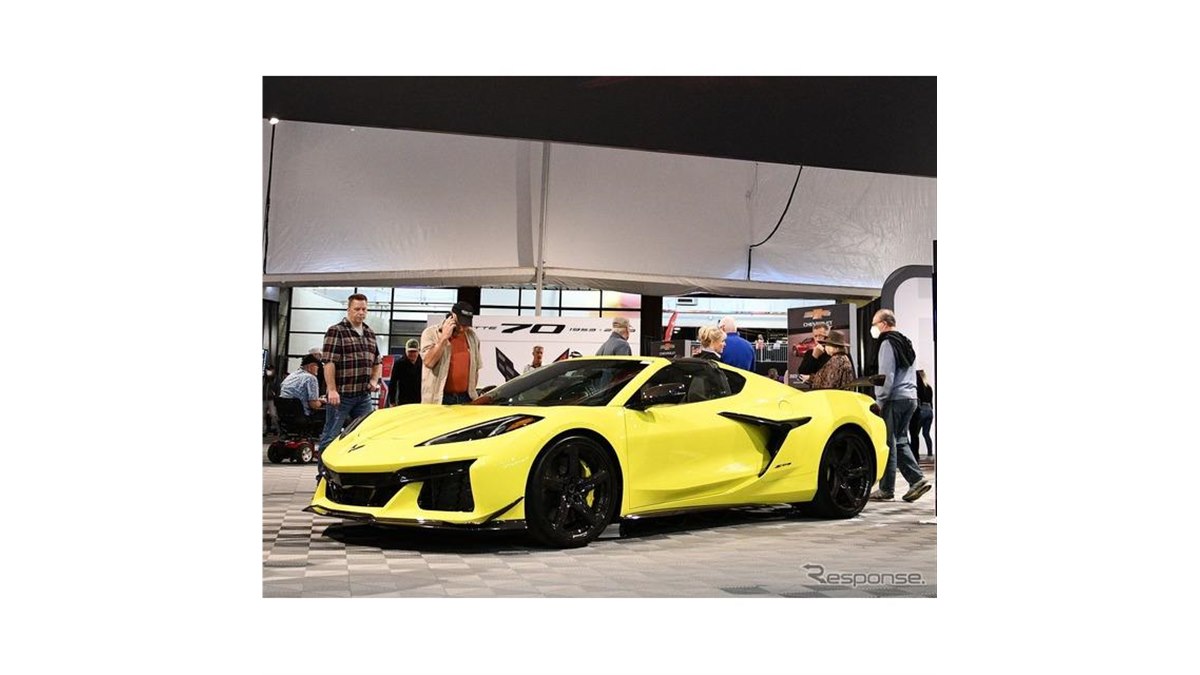 シボレー コルベット に670馬力の『Z06』新型、量産第一号車が360万