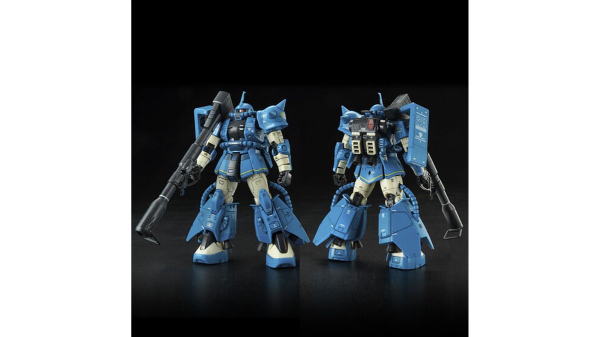 機動戦士ガンダムMSV」ロバート・ギリアム専用ザクIIがRGに登場