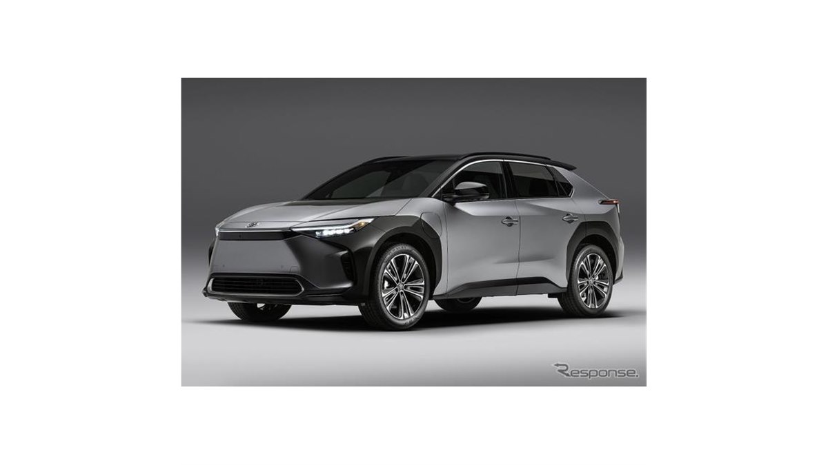 トヨタの新型EV『bZ4X』、米国仕様の航続は402km…シカゴモーター