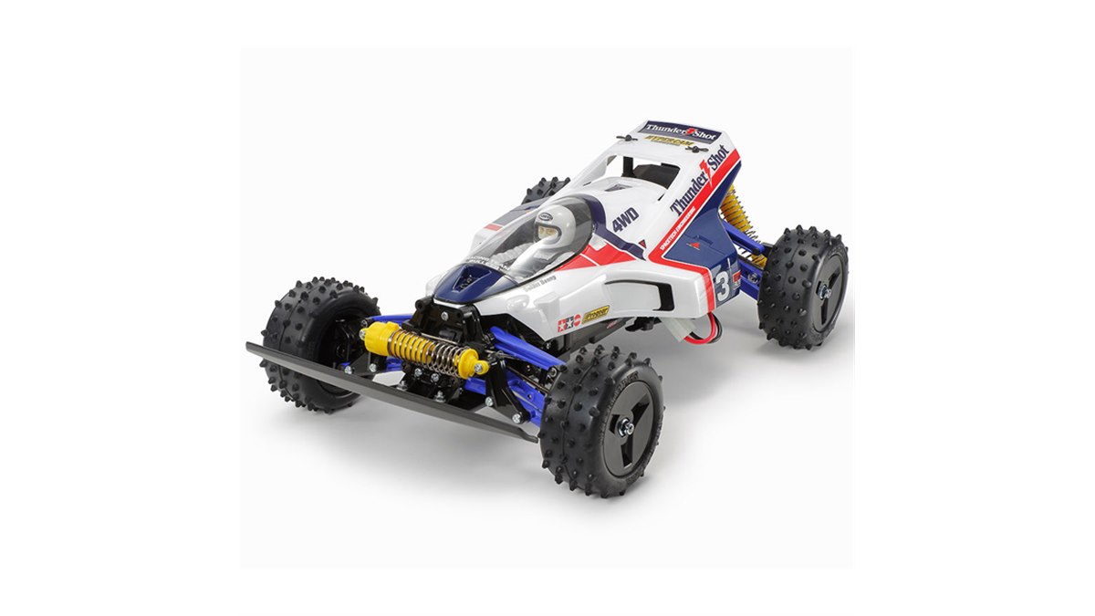 タミヤ、1987年発売のベーシック4WDバギー「1/10RC サンダーショット」を復刻 - 価格.com