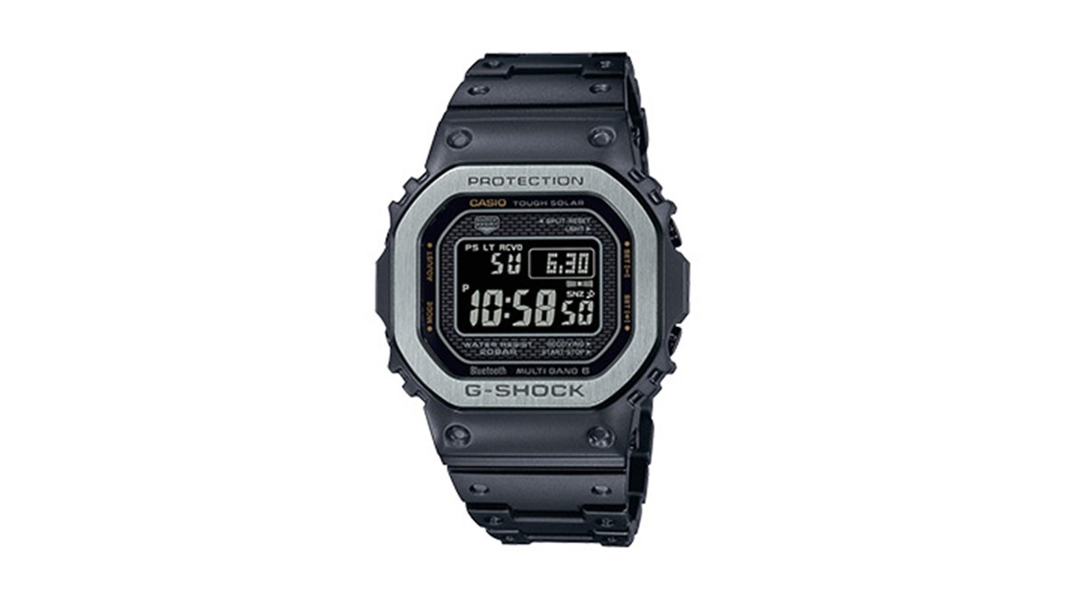 スマホ連携、“黒のフルメタル G-SHOCK”「GMW-B5000MB」が本日3/11発売
