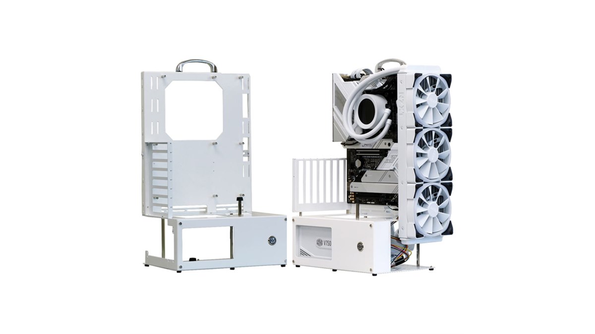 新品未開封 オープンフレーム ver.mini-ITX ホワイト 長尾製作所 長尾製作所 オープンフレーム ver.mini-ITX ホワイトエディション