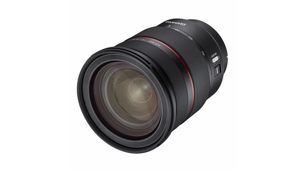 サムヤン、“動画撮影に最適化した”ズームレンズ「AF 24-70mm F2.8 FE