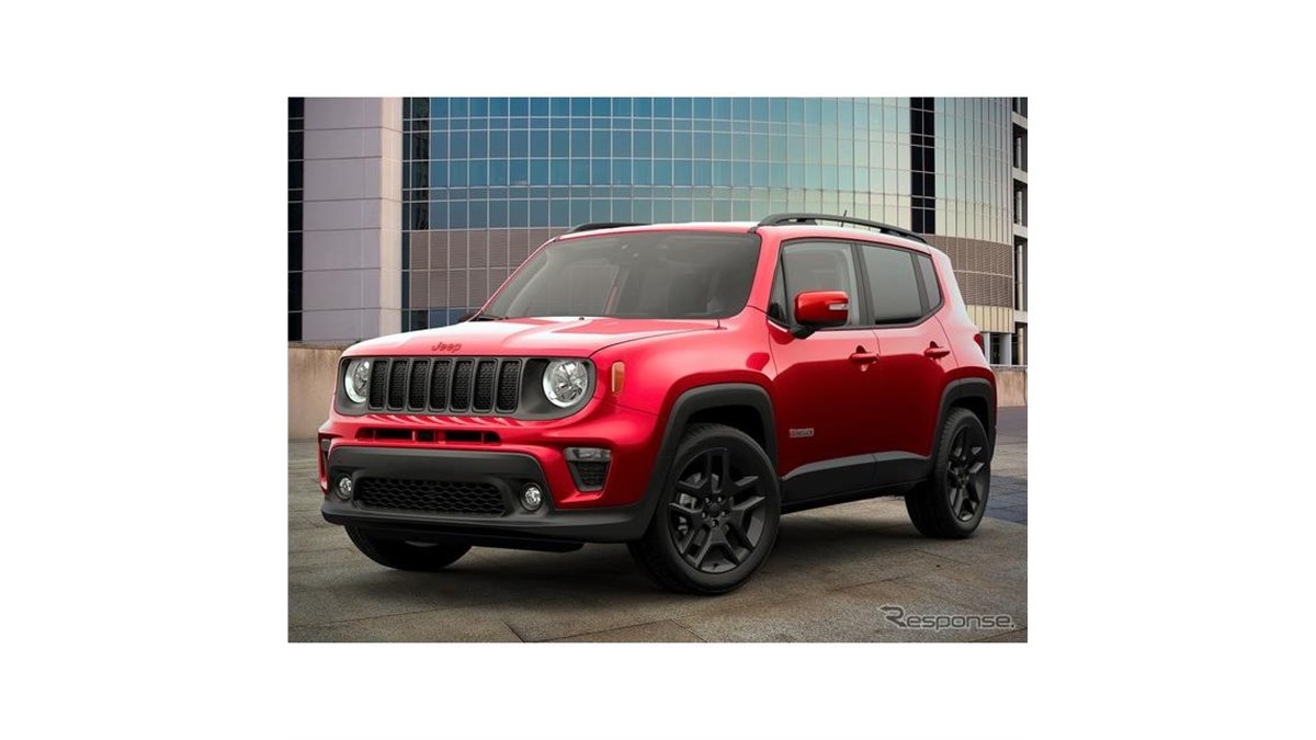 ジープ レネゲード に「RED」、新型コロナ医療を支援…米2022年型に設定
