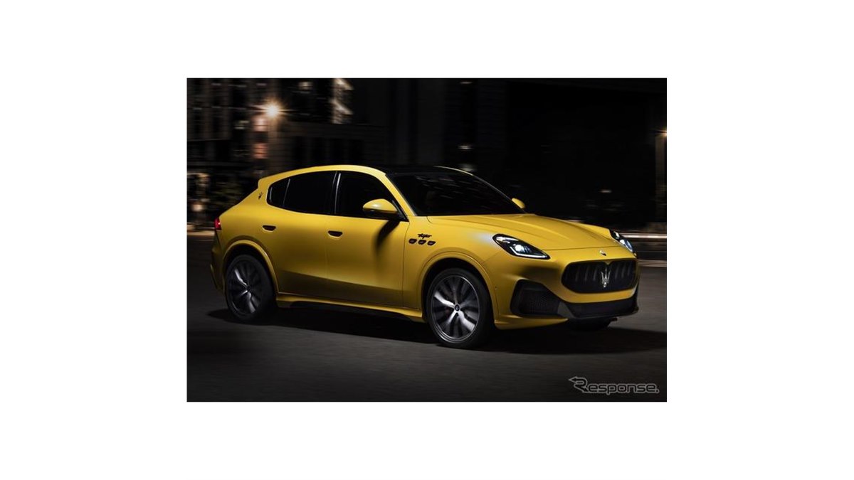 マセラッティプレゼンカー マセラティの新型SUV『グレカーレ』、ブランド初のEV設定へ