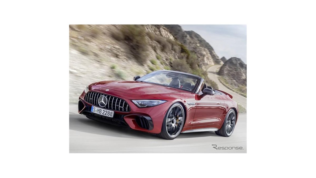 メルセデスAMG SL に頂点「63」、V8ツインターボは585馬力…欧州受注