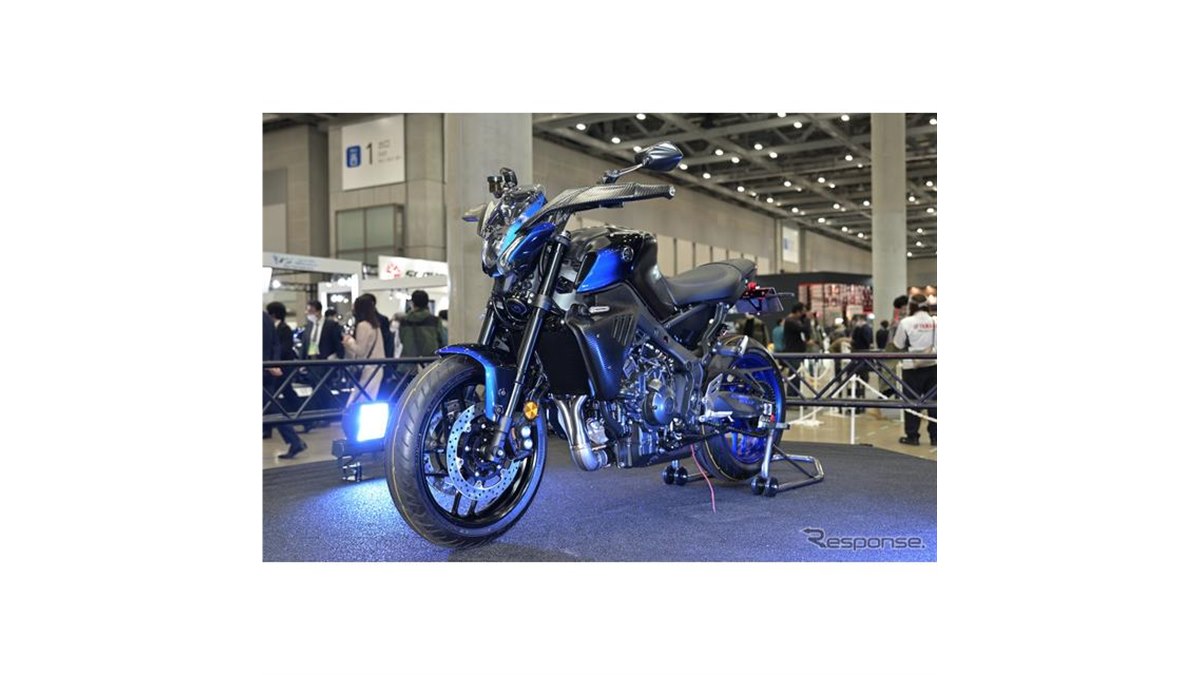その名は「サイバーラリー」！ヤマハ『MT-09』をさらに大胆に変身